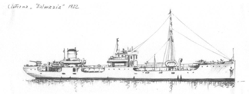 1922 - Cisterna 'Dalmazia'